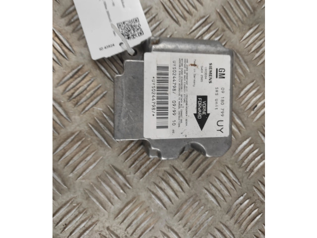 Блок подушек безопасности 09180799, 1923594   Mercedes-Benz GL X166