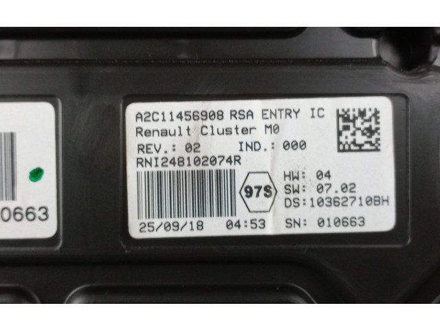 Спидометр (приборный щиток) 248102074R   Dacia Duster II