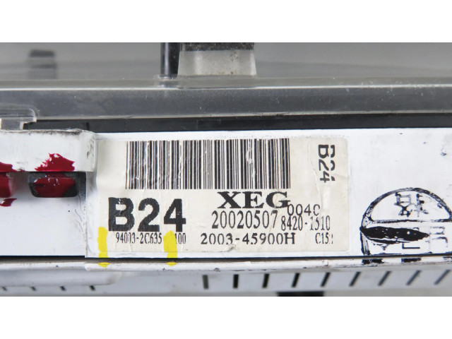 Панель приборов 940032C635 Hyundai Coupe