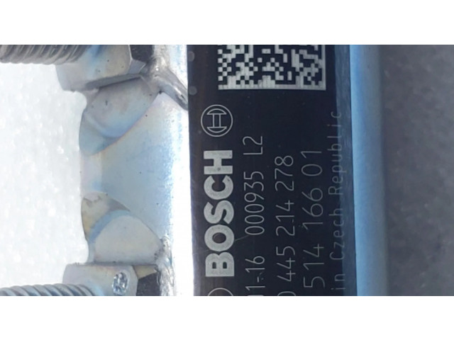 Vstřikovací lišta 0445214278, 8514166 BMW 1 F20 F21 pro naftový motor 1.6