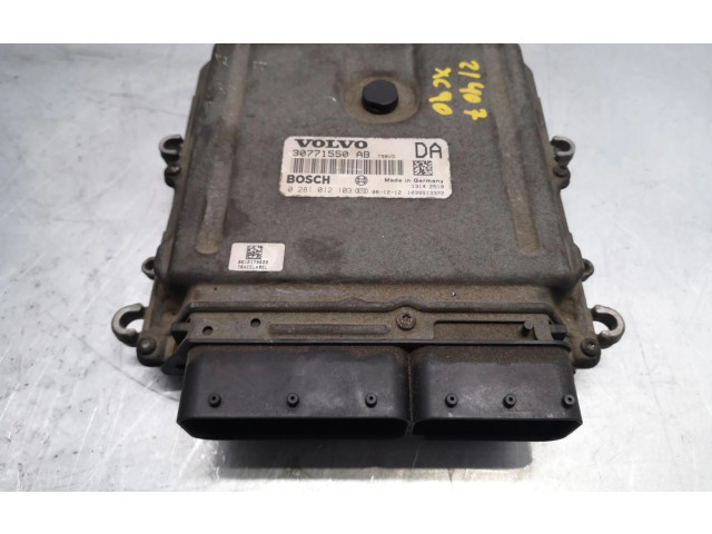 Блок управления двигателем Блок управления 0281012103 Volvo XC90