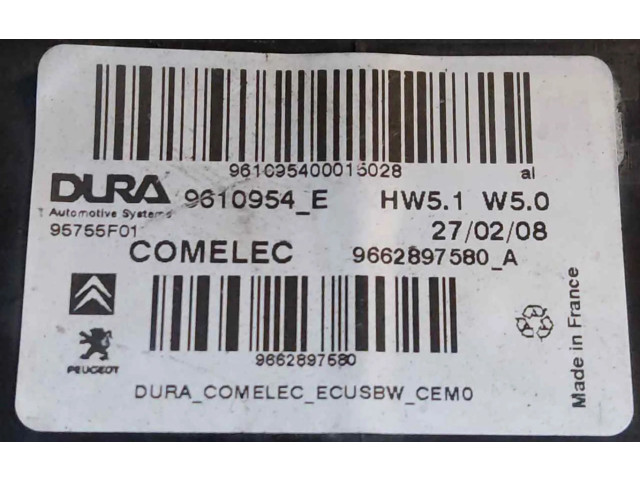 Блок управления коробкой передач 9662897580A Citroen C4 Grand Picasso