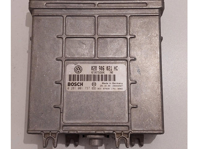 Блок управления двигателя 028906021HC, 0281001737 Ford Galaxy