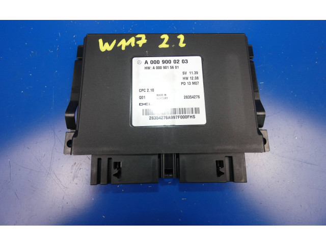 Блок управления коробкой передач A0009000203, 28354276   Mercedes-Benz CLA C117 X117 W117