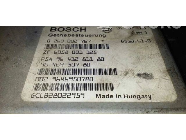 Блок управления коробкой передач 0260002767 Citroen C5