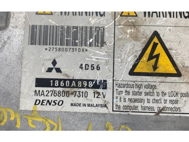Блок управления двигателя 1860A898, MA2758007310 Mitsubishi L200