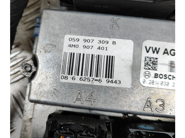 Zpětné zrcátko Audi Q7 4M 2016 059907309B, 0281030218