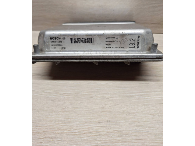 Блок управления двигателя 30637733A, 0281011078 Volvo V70