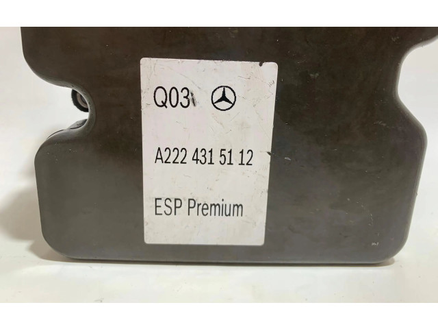 Jednotka ABS 2224315112 Mercede-Benz S W222 2018