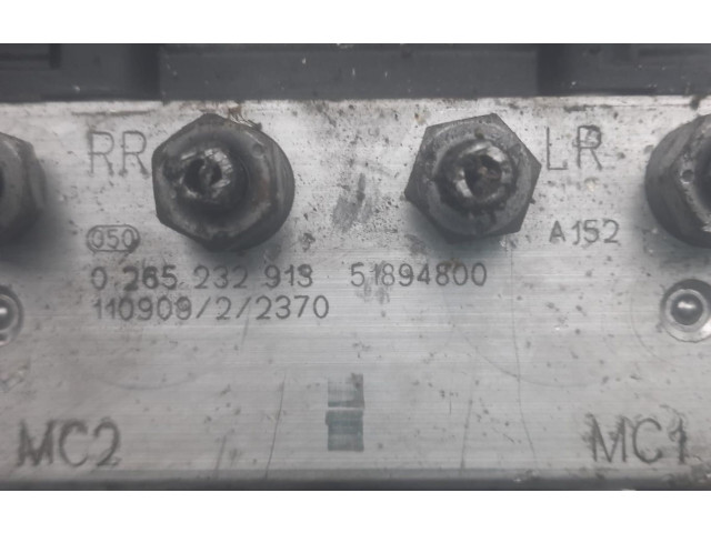 Pojistková skříňka Блок ABS 51894800 Fiat Punto (199) 2012