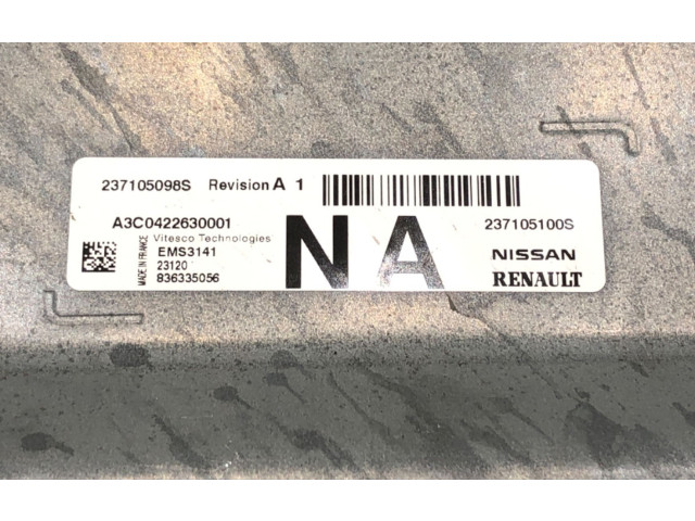 Блок управления двигателем Блок управления 237105098S Dacia Duster II