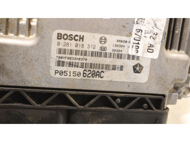 Блок управления двигателем Блок управления 0281018312 Fiat Freemont