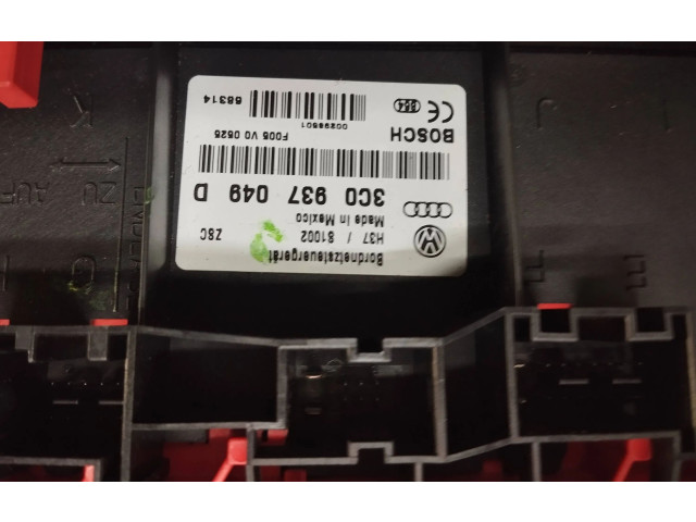 Блок предохранителей 3C0937049D, F005V00525   Volkswagen Jetta V    