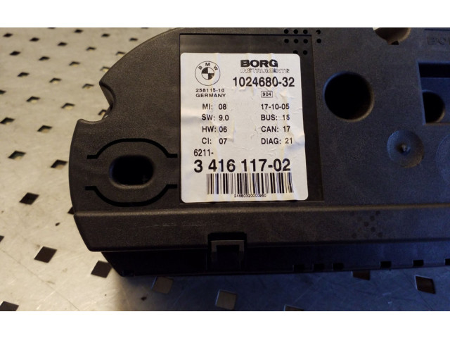 Панель приборов 1040781, 341611702   BMW X3 E83       