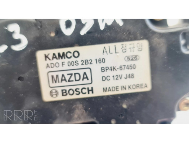Моторчик заднего дворника BP4K6450, ADOF00S2B2160 Mazda 3 I