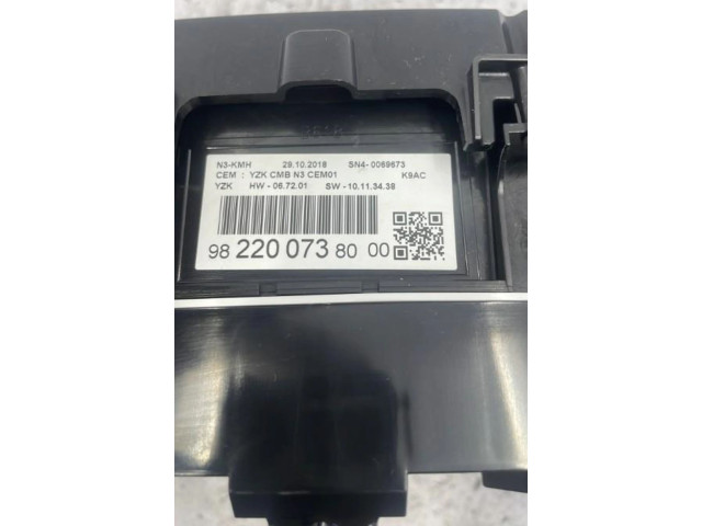 Přístrojová deska Citroen Berlingo 2019 9822007380