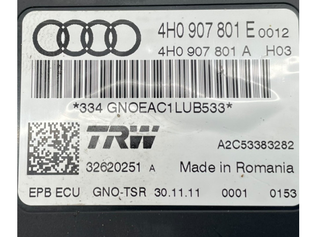 Панель приборов 4H0907801E, 4H0907801A   Audi A7 S7 4G       