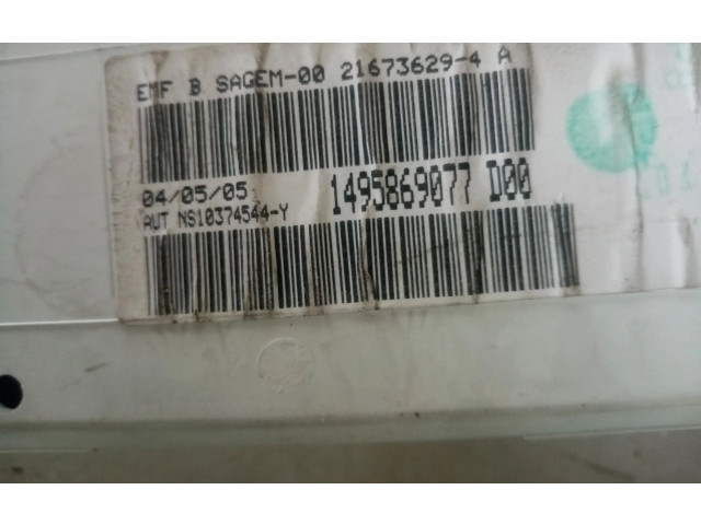 Дисплей 1495869077, 1495869077 Citroen C8