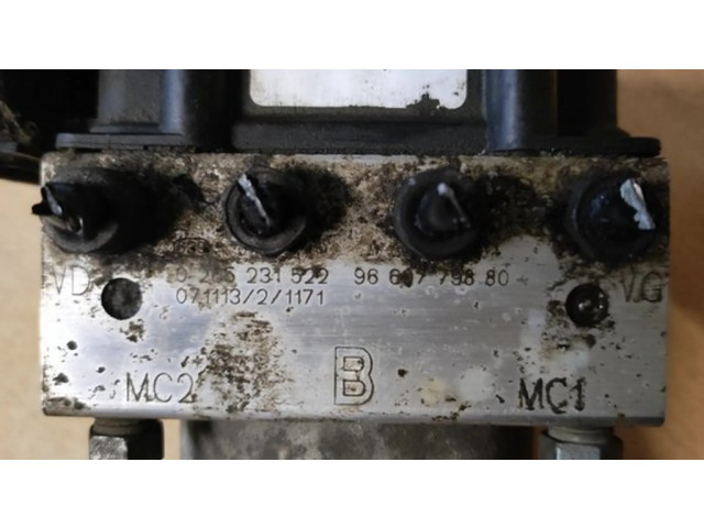 Jednotka ABS 9660779880, 0265231522 Peugeot Partner 2007