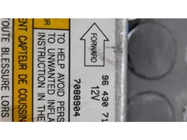 Блок подушек безопасности 96430714   Chevrolet Kalos