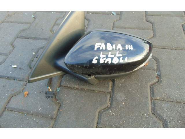 Зеркало электрическое Skoda Fabia Mk3 (NJ) 2015 - 2021 года