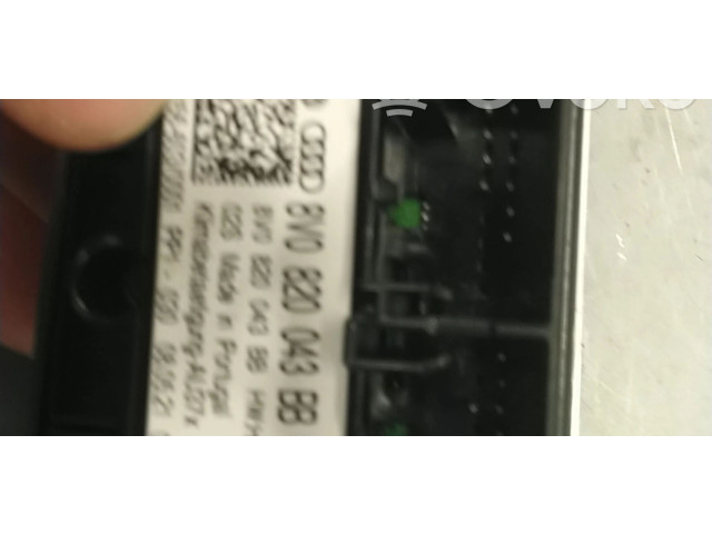 Блок управления климат-контролем 8V0820043BB, 8V0820043AJ   Audi Q2 