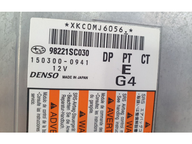 Блок подушек безопасности 98221SC030, 1503000941   Subaru Forester SH