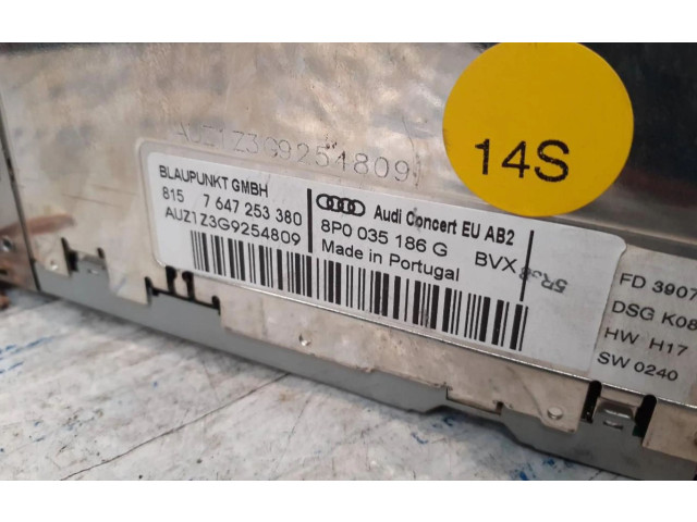 Радио/ проигрыватель CD/DVD / навигация Audi A3 S3 A3 Sportback 8P