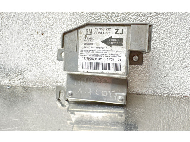 Блок подушек безопасности 327963935, ZJT00531482   Opel Meriva A