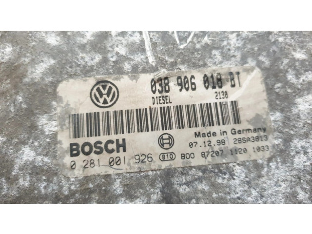 Řídící jednotka 038906018BT, 0281001926 Audi A6 S6 C7 4G 2007