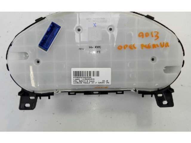 Панель приборов 13346196 Opel Meriva B