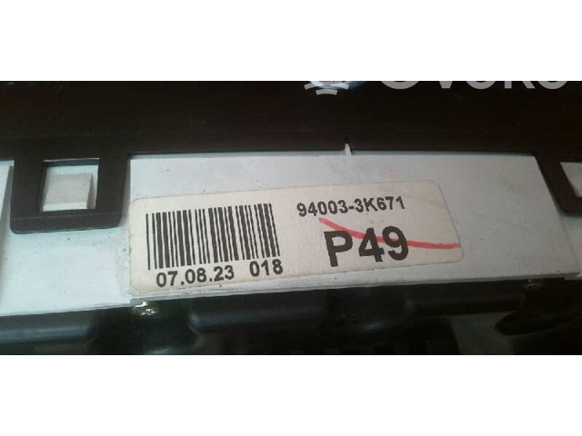 Панель приборов 940033K671, 940033K671 Hyundai Sonata