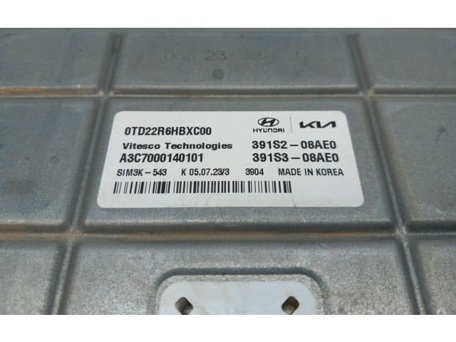 Блок управления двигателем Блок управления 391S308AE0   KIA Niro