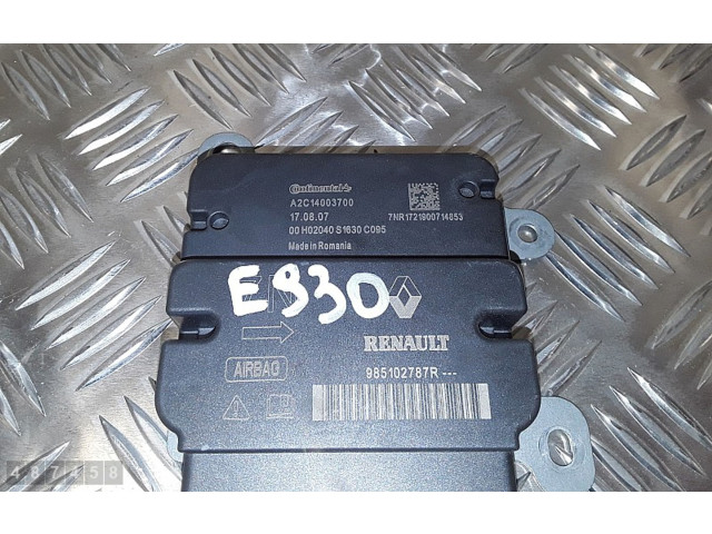 Блок подушек безопасности 985102787r, a2c14003700   Dacia Logan II