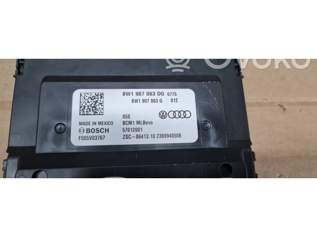 Блок комфорта 8W1907063G, 57012001 Audi Q5 SQ5