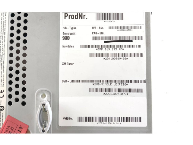 Volant Porsche Panamera (970) 2012 7PP919193AF, 970642970BX