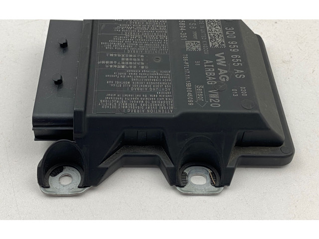 Блок подушек безопасности 3Q0959655AS, ATBBA6   Skoda Octavia Mk3 (5E)
