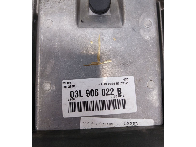 Блок управления двигателя 03L906022B Audi A4 Allroad