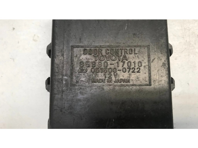 Блок управления 8598017010, 0515000722   Toyota MR2 (W10) I