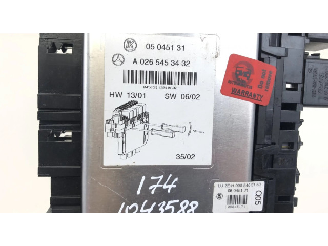 Pojistková skříňka 05045139, A2305454032 Mercedes-Benz SL R230 2002