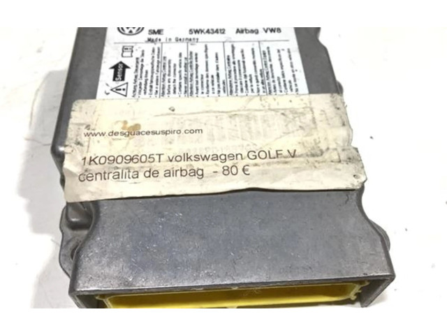 Блок подушек безопасности 1k0909605t Volkswagen Golf Plus