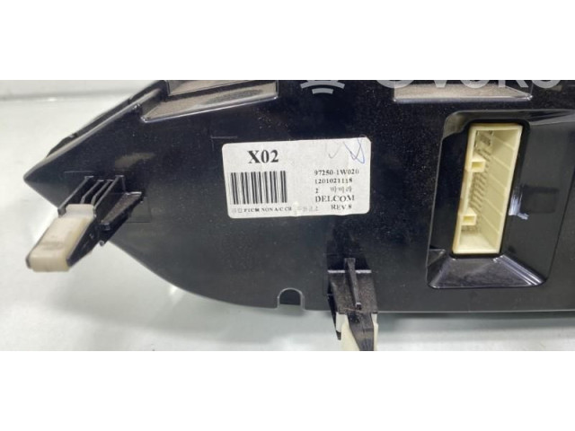 Блок управления климат-контролем 972501W040   KIA Rio