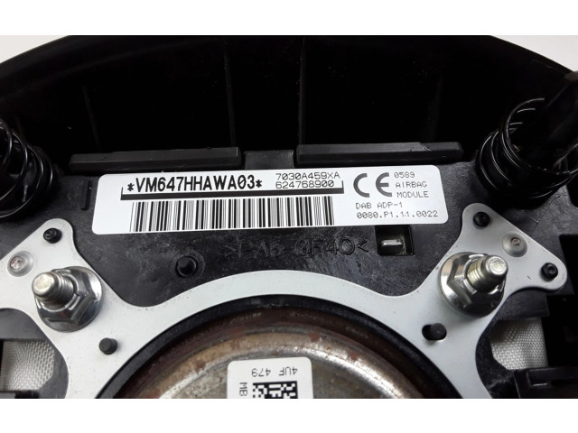 Подушка безопасности водителя 7030A459XA Mitsubishi Outlander