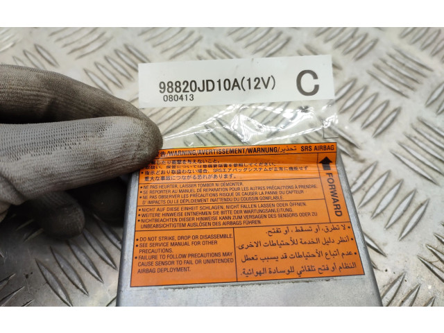 Блок подушек безопасности 98820JD10A Nissan Qashqai