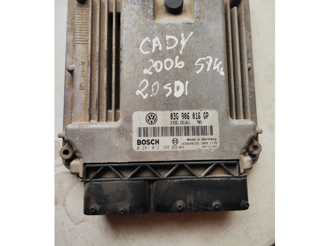 Řídící jednotka 03G906016GP, 1039S08125 Volkswagen Caddy 2005