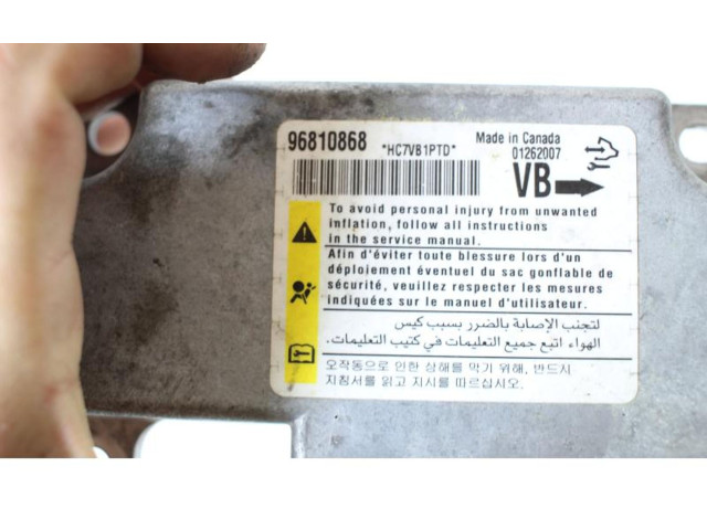 Блок управления двигателя 96810868    Chevrolet Captiva  Z20S 