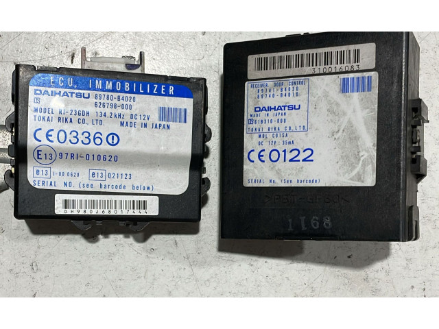 Комплект блоков управления Daihatsu Terios