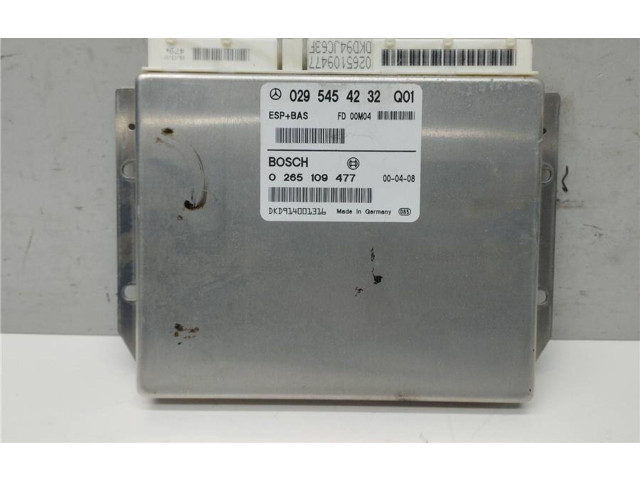 Блок управления 0295454232Q01, 0090047   Mercedes-Benz A W168