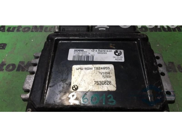 Блок управления двигателем Блок управления 1214752761001, S118012001N   Mini Cooper Hatch Hardtop