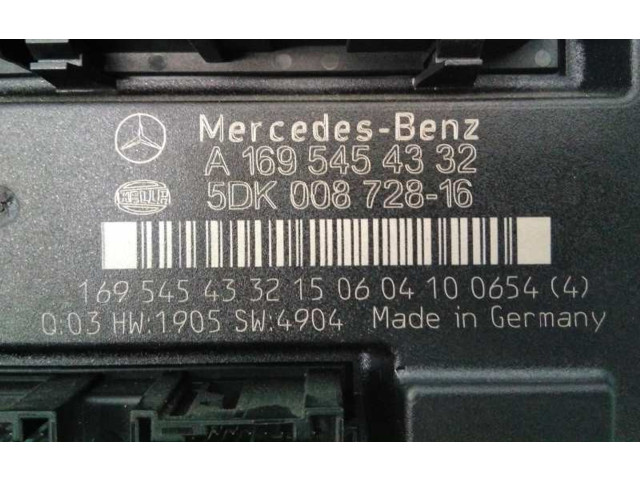 Блок управления A1695454332, 5DK00872816   Mercedes-Benz A W169